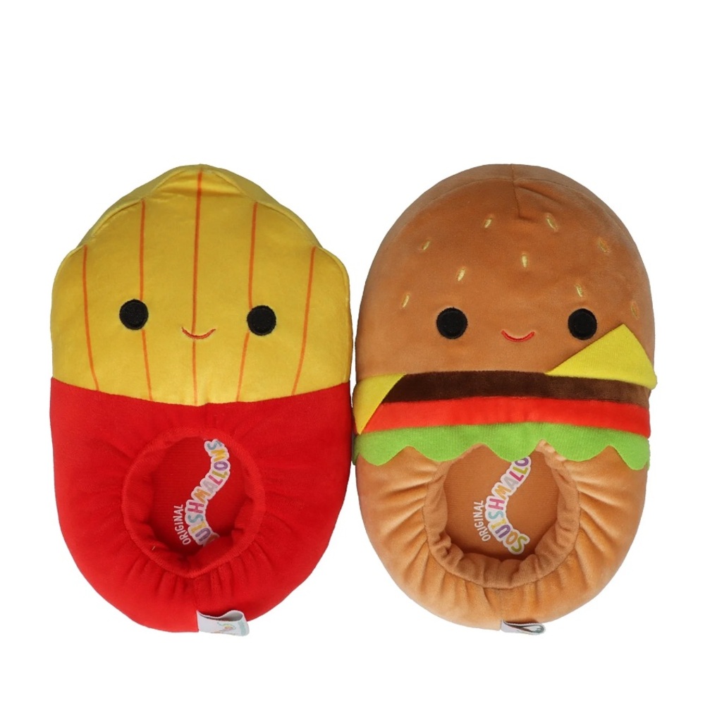 Squishmallows Big Kids Carl the Cheeseburger & Floyd the Fries